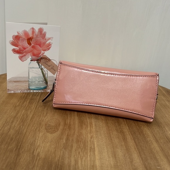 Coach pink cosmetic turnlock bag - Picture 6 of 13